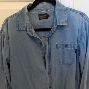 SAL denim button down shirt
